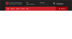 Desktop Screenshot of candbeuropean.com